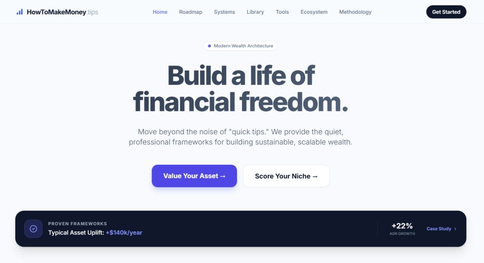 HowToMakeMoney.tips 截图 1
