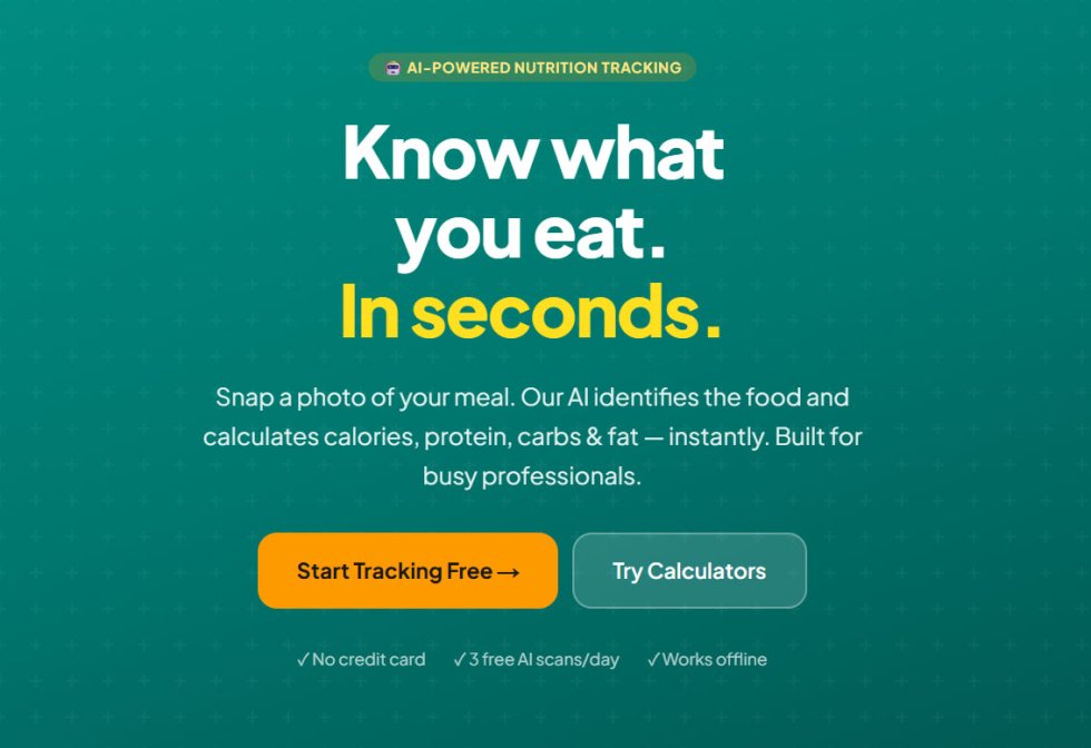 AI CalTrack 截图 1