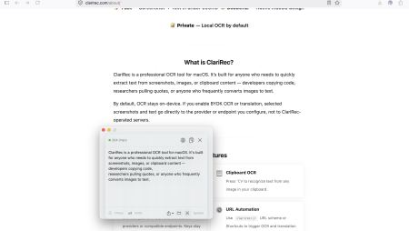 ClariRec